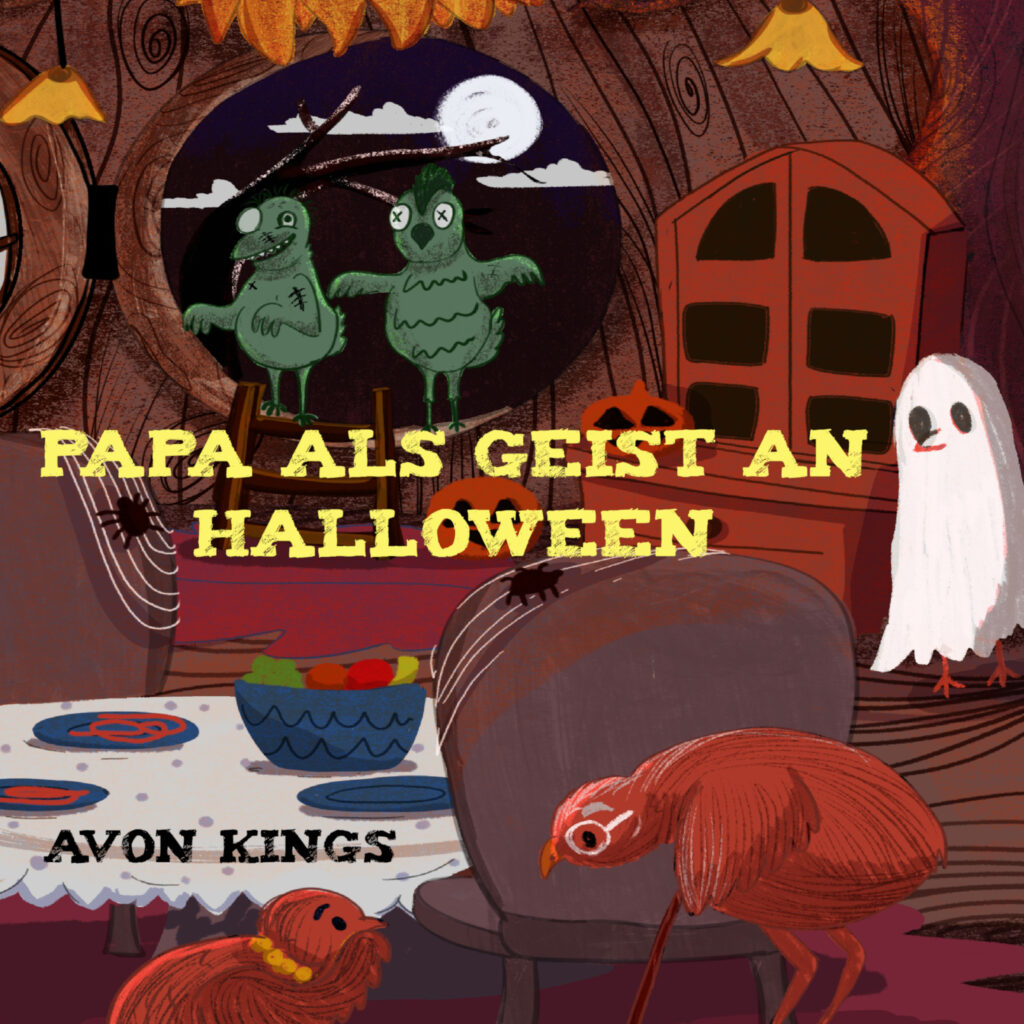 Papa als Geist an Halloween
Meine abenteuerlichen Kurzgeschichten